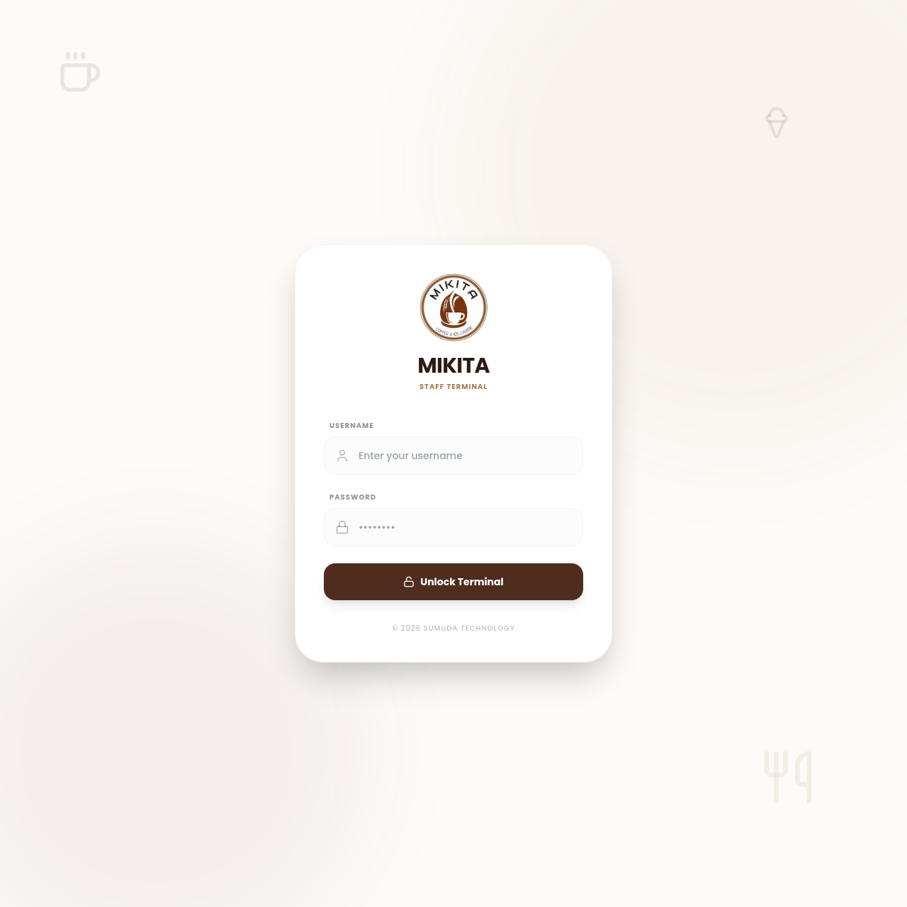 Cafe & Restaurant Management